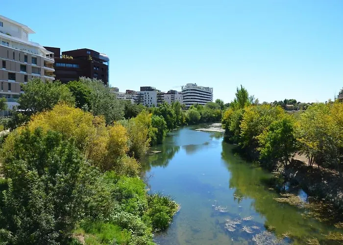 Port Marianne Avec Terrasse Et Parking Gratuit شقة مونبيلييه